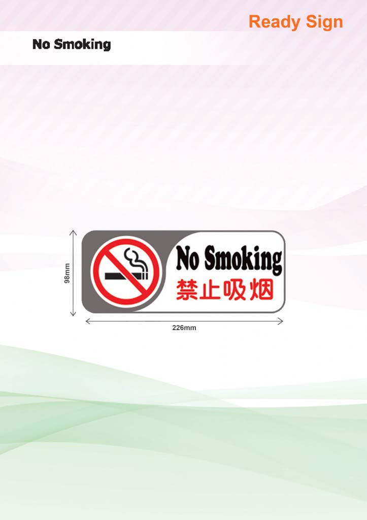 No Smoking (Rectangle)
